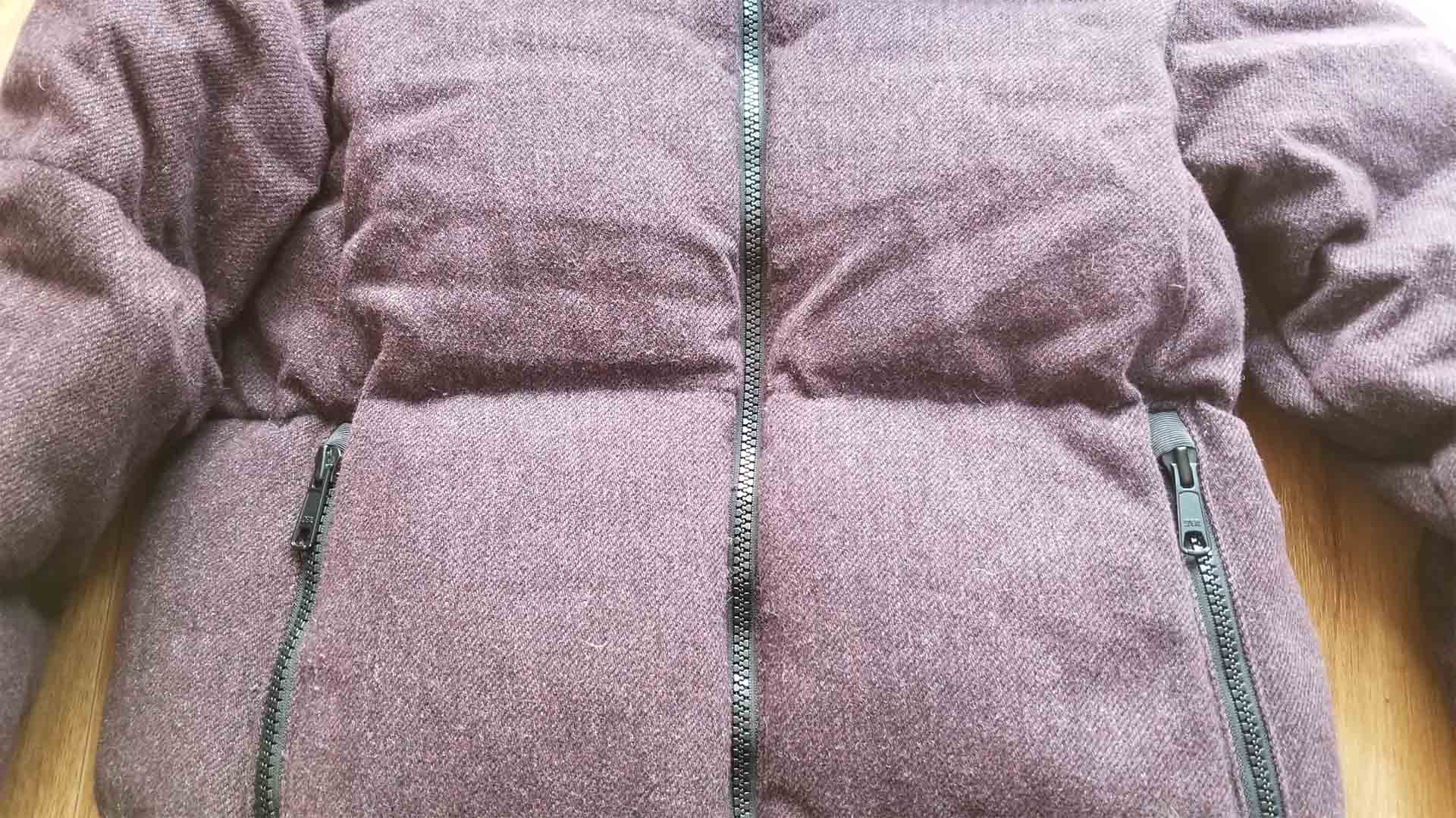 ダウン 毛玉取り